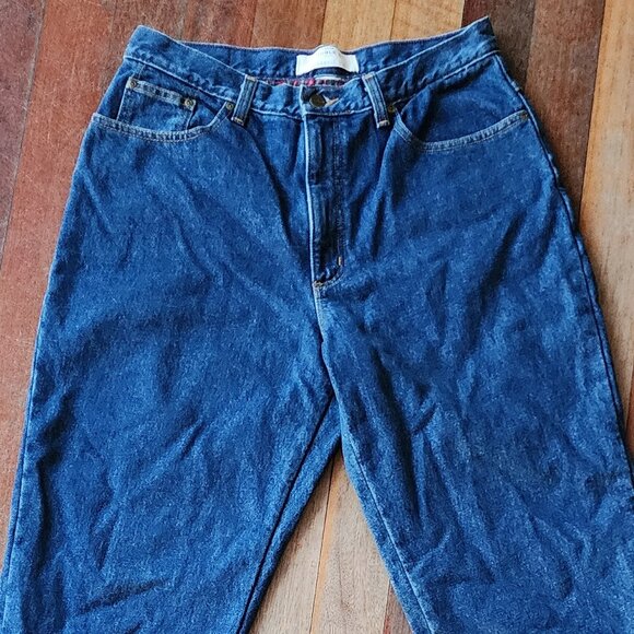 L.L. Bean Double L Relaxed Fit Dark Wash Denim Size 32 - Picture 4 of 16